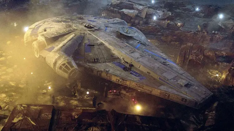 Quel est le vaisseau spatial emblématique de Han Solo ?