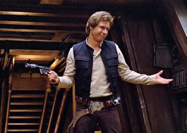 Quelle créature Han Solo abat-il dans "Le Réveil de la Force" pour sauver Rey ?