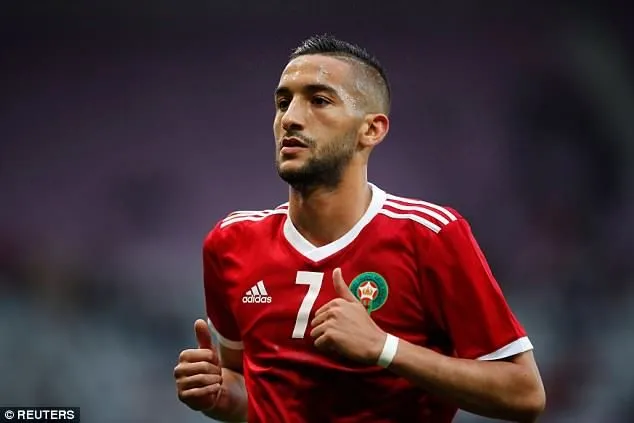 Quel est le poste de jeu principal de Hakim Ziyech sur le terrain ?