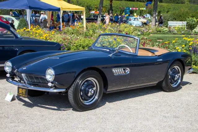 Quel était le principal marché cible de la BMW 507 ?