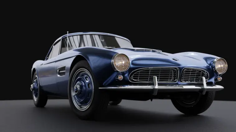 Quelle était la vitesse de pointe de la BMW 507 ?