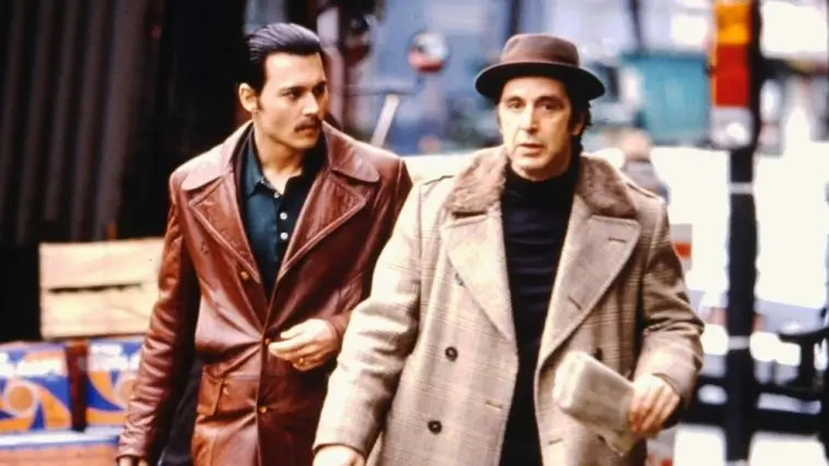 Qui joue le rôle de Joe Pistone/Donnie Brasco dans le film ?