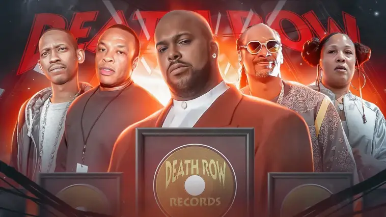 Quel est le premier album studio sorti par Death Row Records en 1992 ?