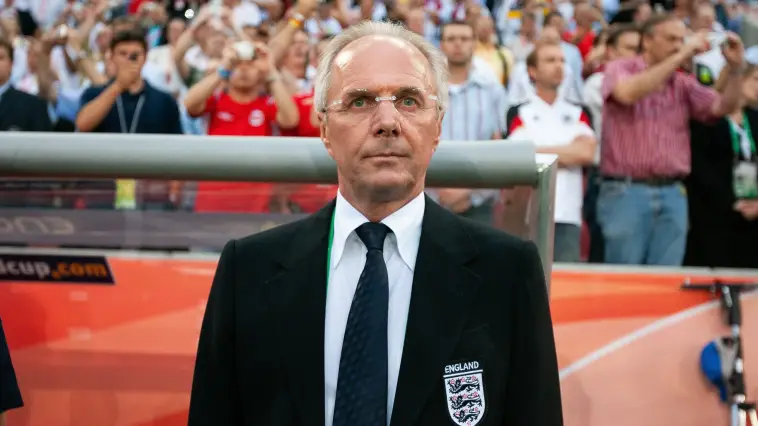 En 2000, Eriksson est devenu le premier entraîneur non britannique à diriger l'équipe nationale d'Angleterre. Quelle était la première grande compétition qu'il a dirigée avec l'équipe ?