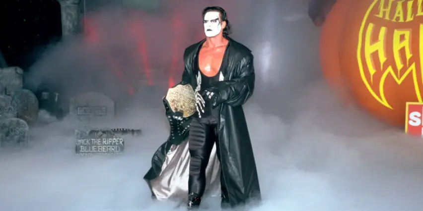 Combien de fois Sting a-t-il remporté le titre de champion du monde poids-lourd de la WCW ?