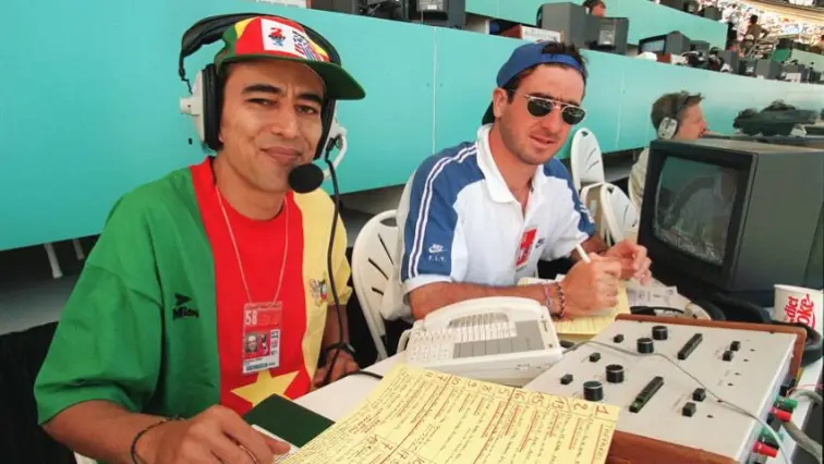 Didier Roustan a été le commentateur officiel pour la France de quelle finale de Coupe du Monde de football ?