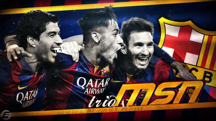 En quelle saison le trio MSN a-t-il été formé ?