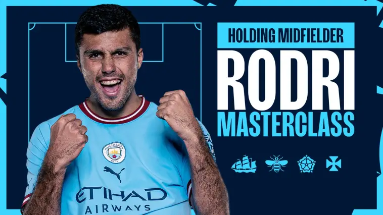 Quel trophée majeur Rodri a-t-il remporté avec Manchester City en 2023 ?